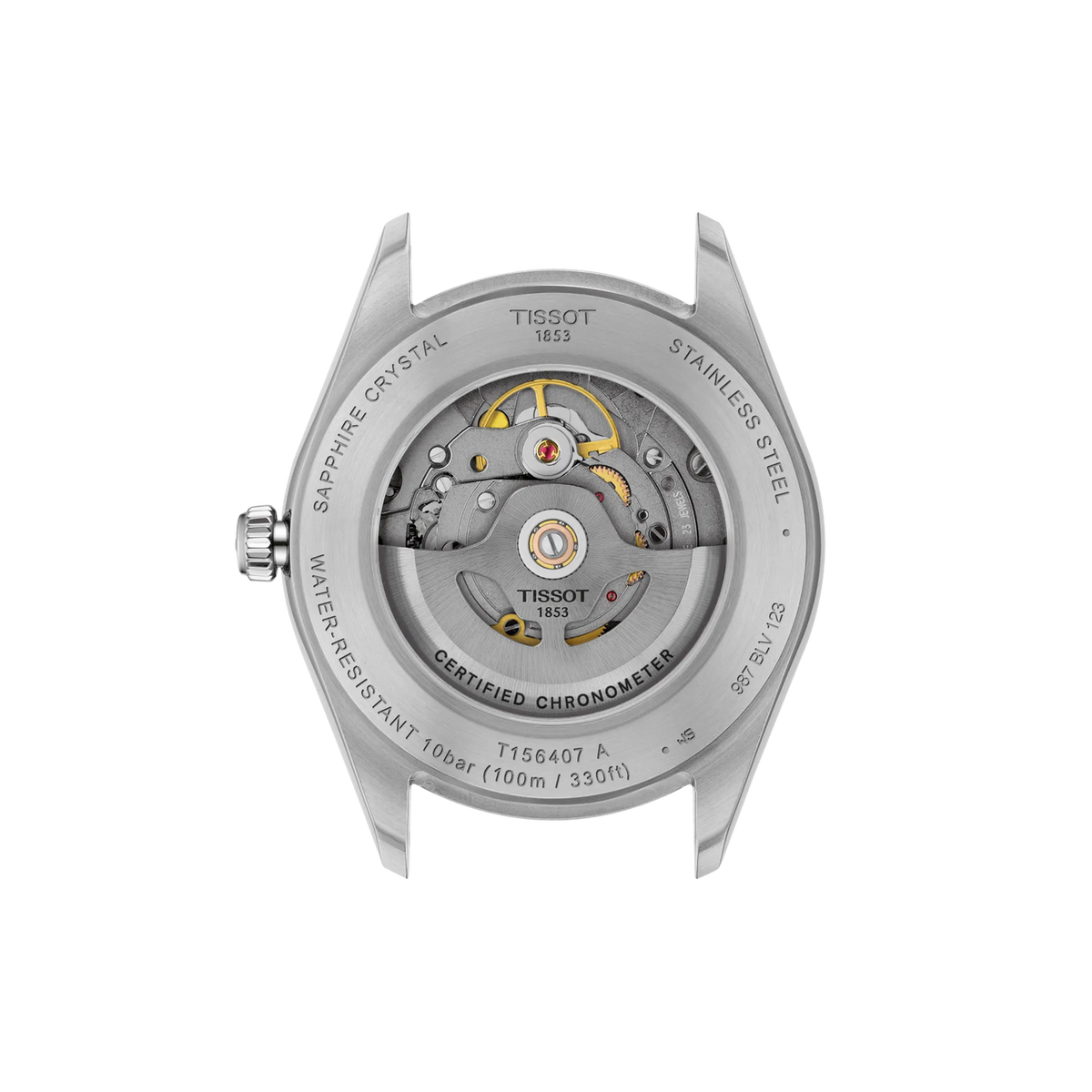 Reloj Hombre TISSOT BALLADE 39MM  POWERMATIC 80 T156.408.22.033.00