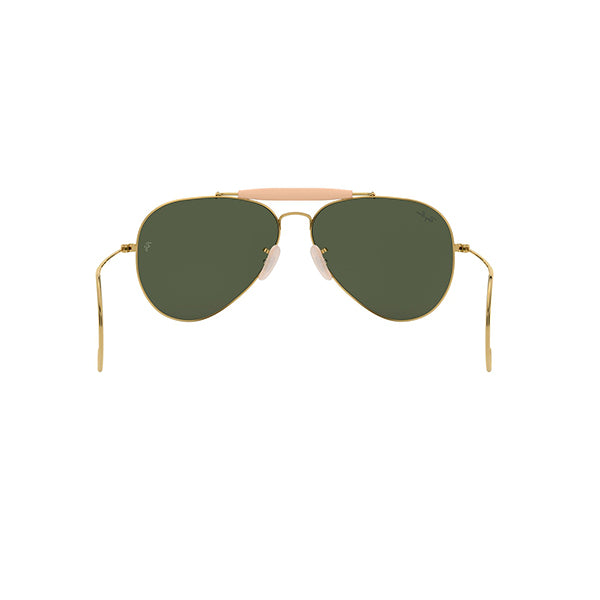 Gafas Unisex Ray-Ban Aviador 58mm Outdoorsman I RB3030-L0216