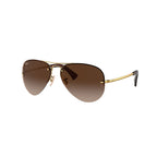 Gafas Unisex Ray-Ban Aviador Lente Al Aire 59mm RB3449-001/13
