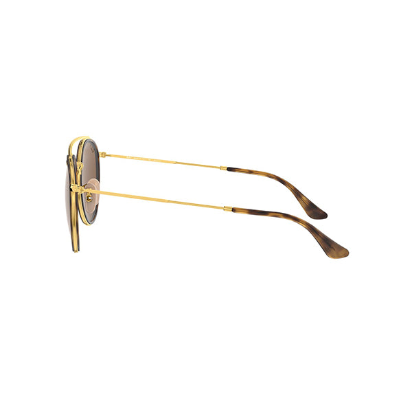 Gafas Unisex Ray-Ban Round Doble Puente Polarizada RB3647N-001/57