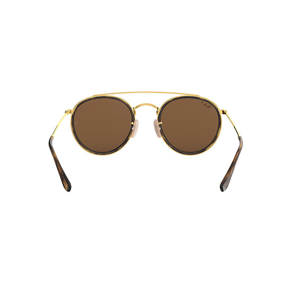 Gafas Unisex Ray-Ban Round Doble Puente Polarizada RB3647N-001/57