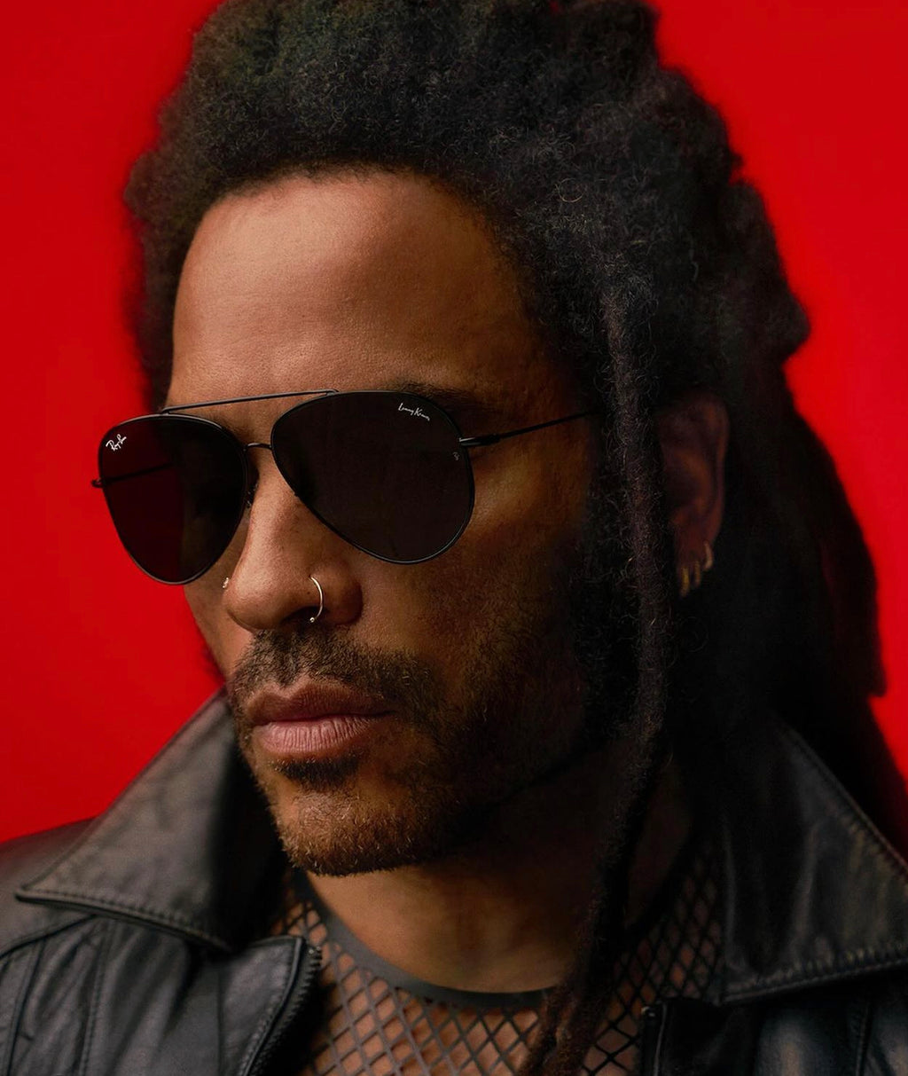 Gafas Unisex Ray-Ban Aviador Reverse Lenny Kravitz RBR0101S 002/GR