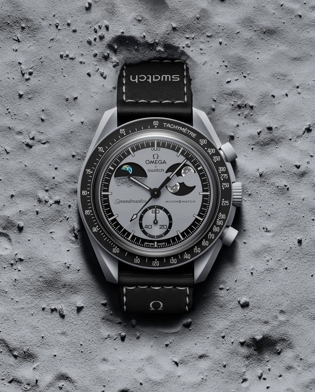 RELOJ OMEGA X SWATCH MOONSWATCH MISSION TO EARTHPHASE
