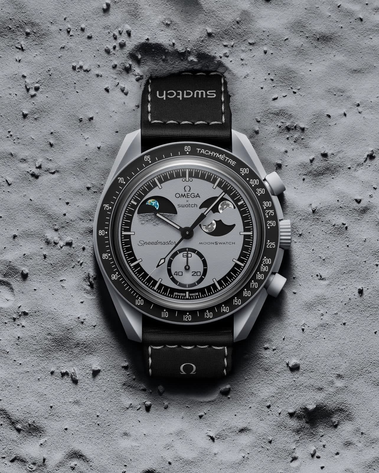 RELOJ OMEGA X SWATCH MOONSWATCH MISSION TO EARTHPHASE