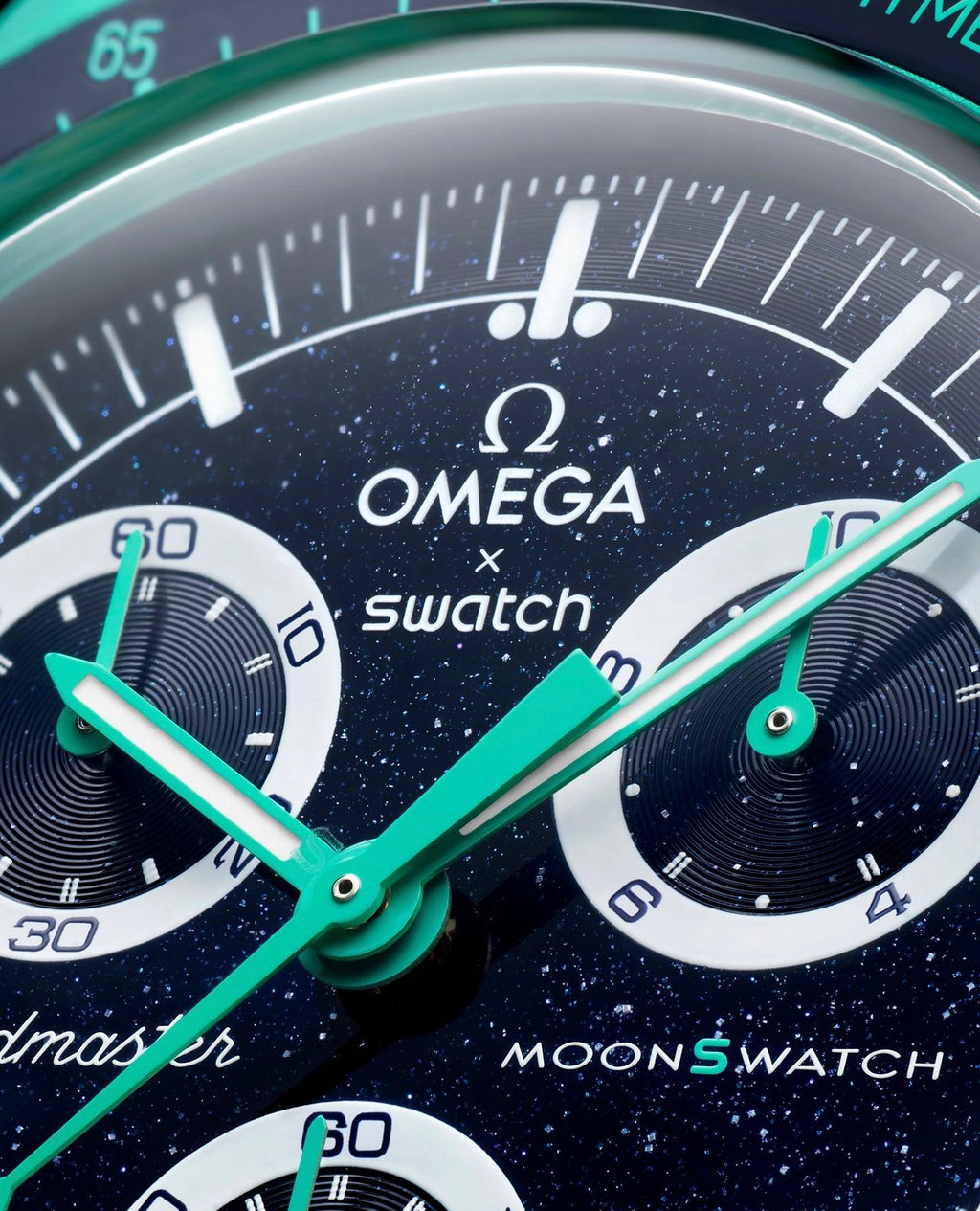 RELOJ OMEGA X SWATCH MOONSWATCH MISSION ON EARTH- LUCES POLARES