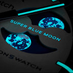 Reloj Unisex Omega x Swatch MISSION TO THE SUPER BLUE MOONPHASE