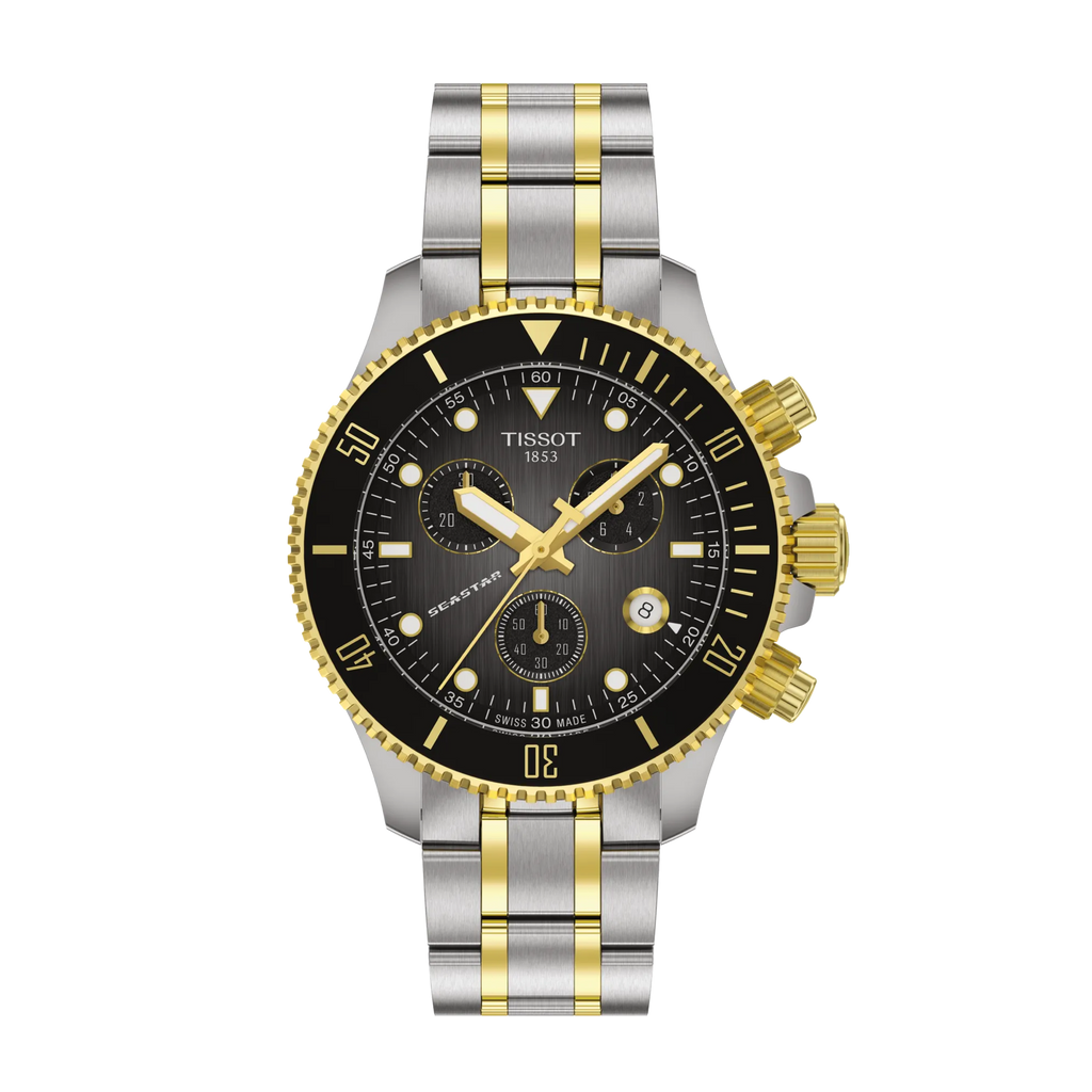 Reloj MUJER TISSOT SEASTAR 1000 QUARTZ CHRONOGRAPH 38MM T120.217.22.061.00