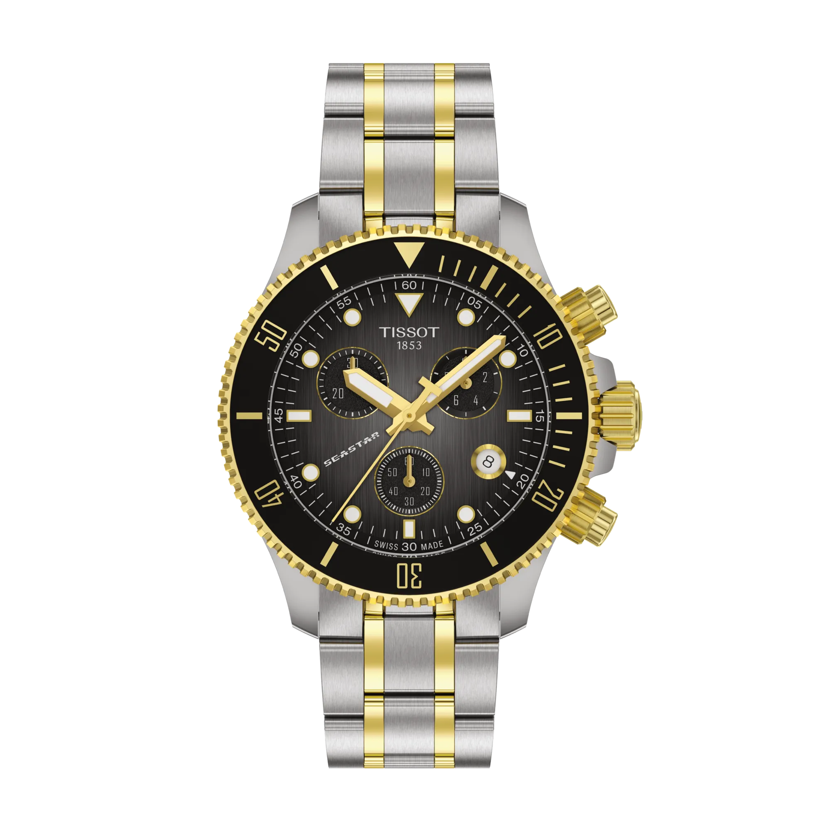 Reloj MUJER TISSOT SEASTAR 1000 QUARTZ CHRONOGRAPH 38MM T120.217.22.061.00