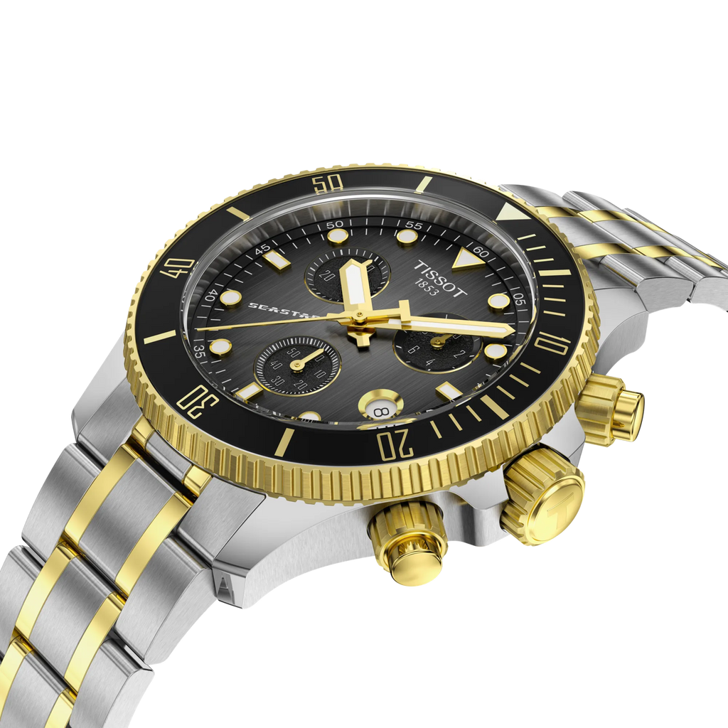 Reloj MUJER TISSOT SEASTAR 1000 QUARTZ CHRONOGRAPH 38MM T120.217.22.061.00