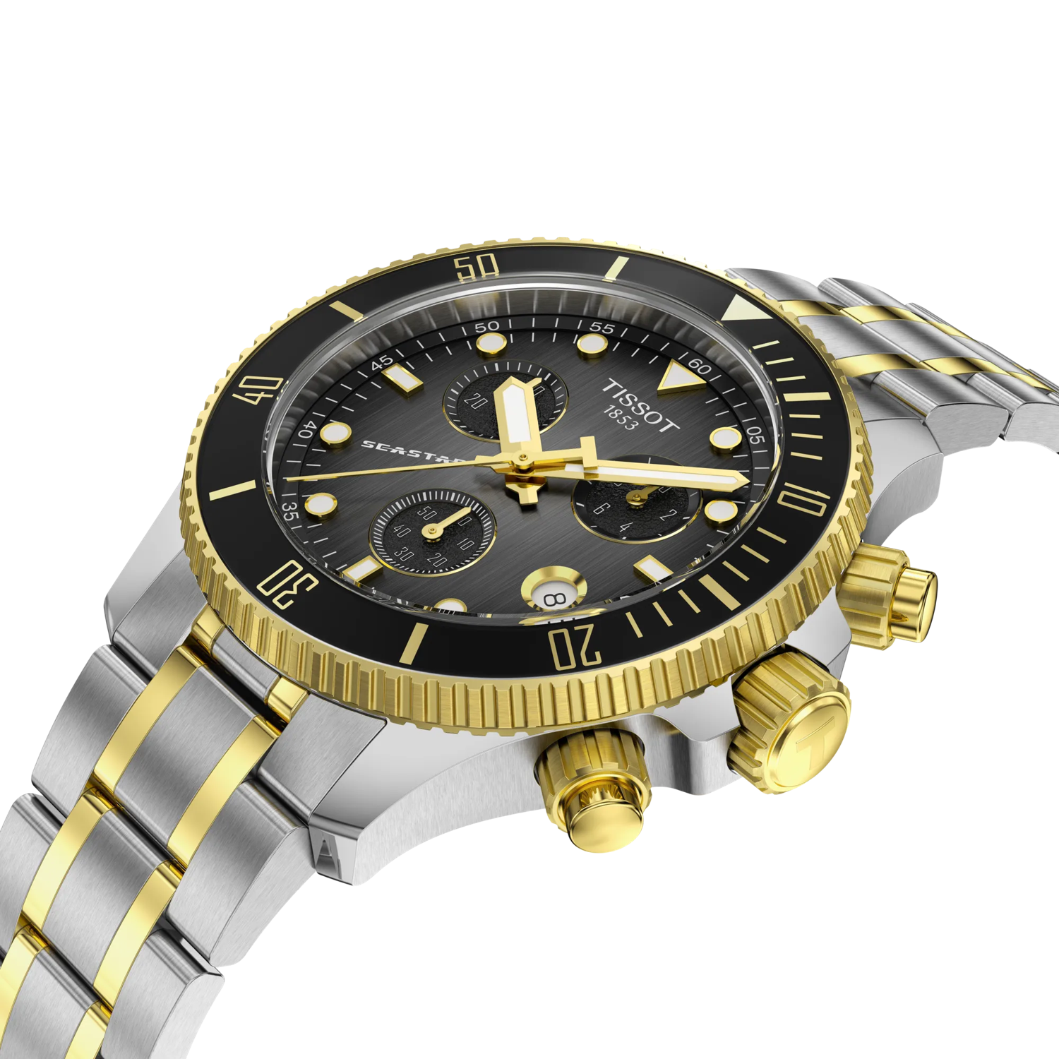 Reloj MUJER TISSOT SEASTAR 1000 QUARTZ CHRONOGRAPH 38MM T120.217.22.061.00