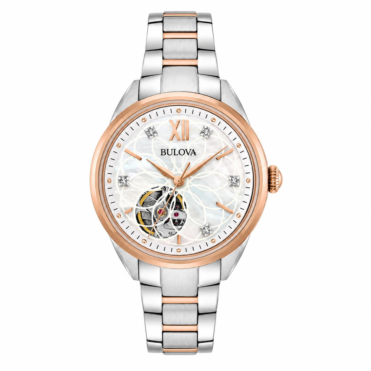 Reloj Mujer Bulova Automático 98P170