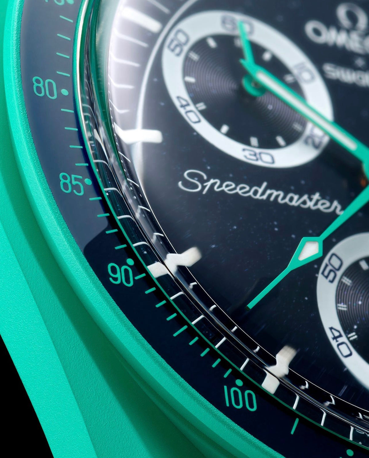 RELOJ OMEGA X SWATCH MOONSWATCH MISSION ON EARTH- LUCES POLARES