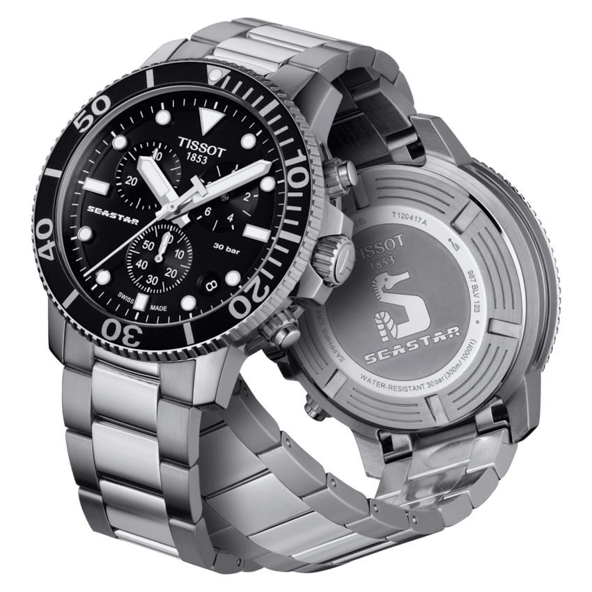 Reloj Hombre TISSOT SEASTAR 1000 CRONÓGRAFO T120.417.11.051.00