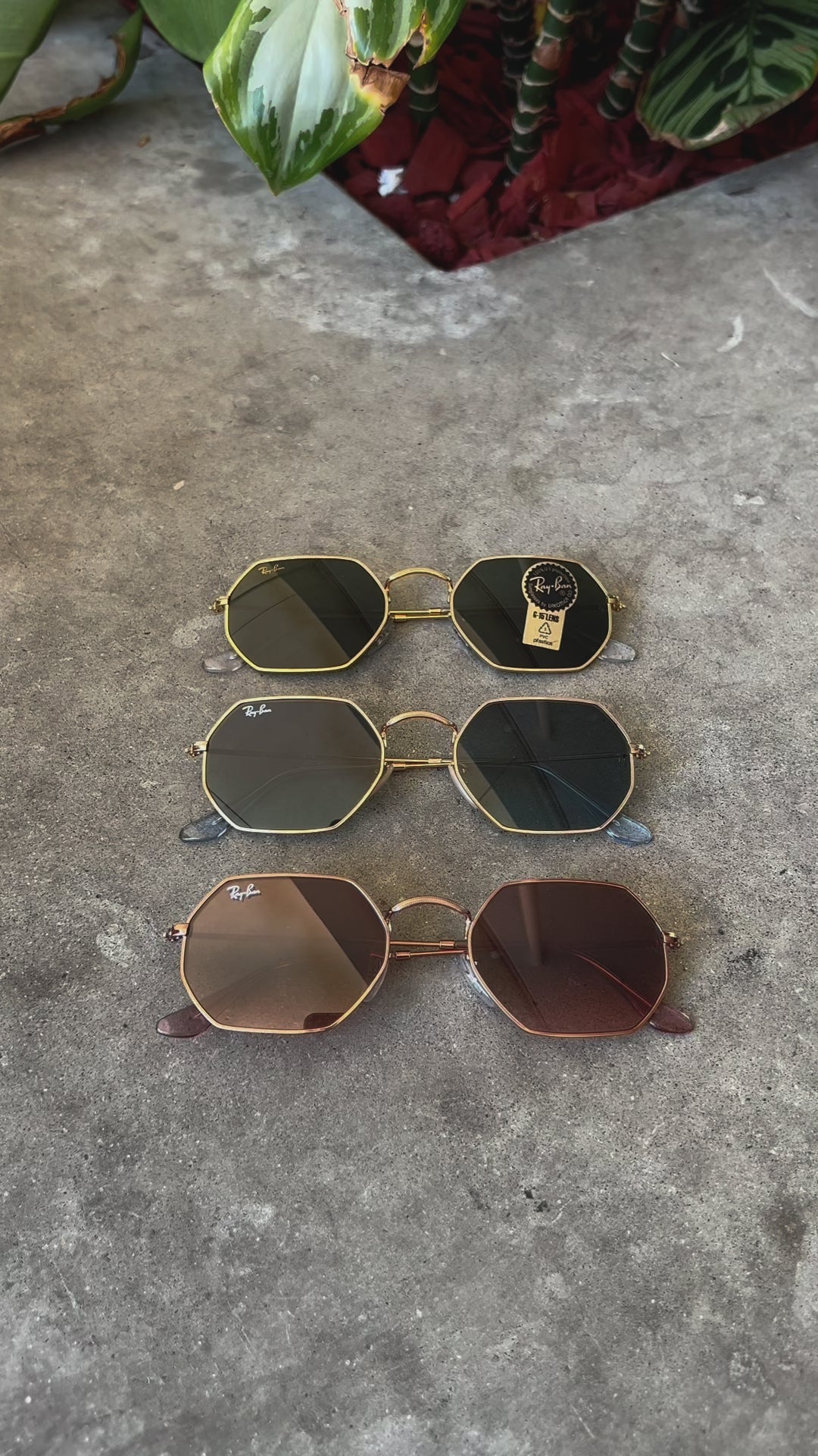 Gafas Unisex Ray-Ban Octagonal RB3556N-91233M