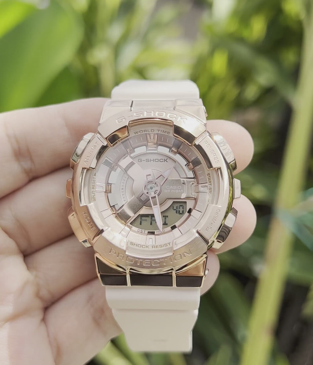 Reloj Mujer G-Shock Metal GM-S110PG-4ADR