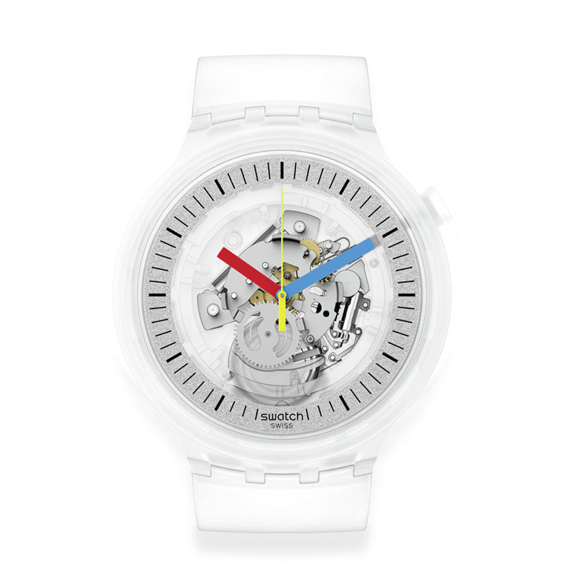 Reloj Unisex Swatch Clearly Bold SB01K100