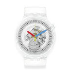Reloj Unisex Swatch Clearly Bold SB01K100